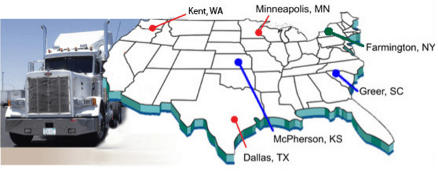 Ultrafab manufacturing locations