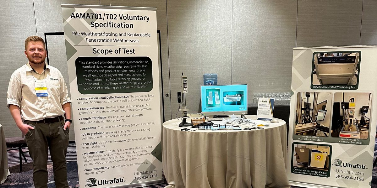 Ultrafab Product Testing at FGIA Conference Ultrafab, Inc.